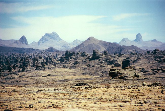 Michael Kerling, <i>Landscape in the Tibesti Mountains East of the Village of Bardai,</i> 1997.
