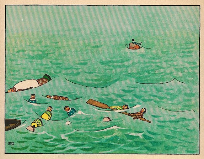 <i>Das Puppendorf</i> (1906). Illustration by Hans Hoffmann.